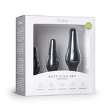 EasyToys Butt Plug Set Black