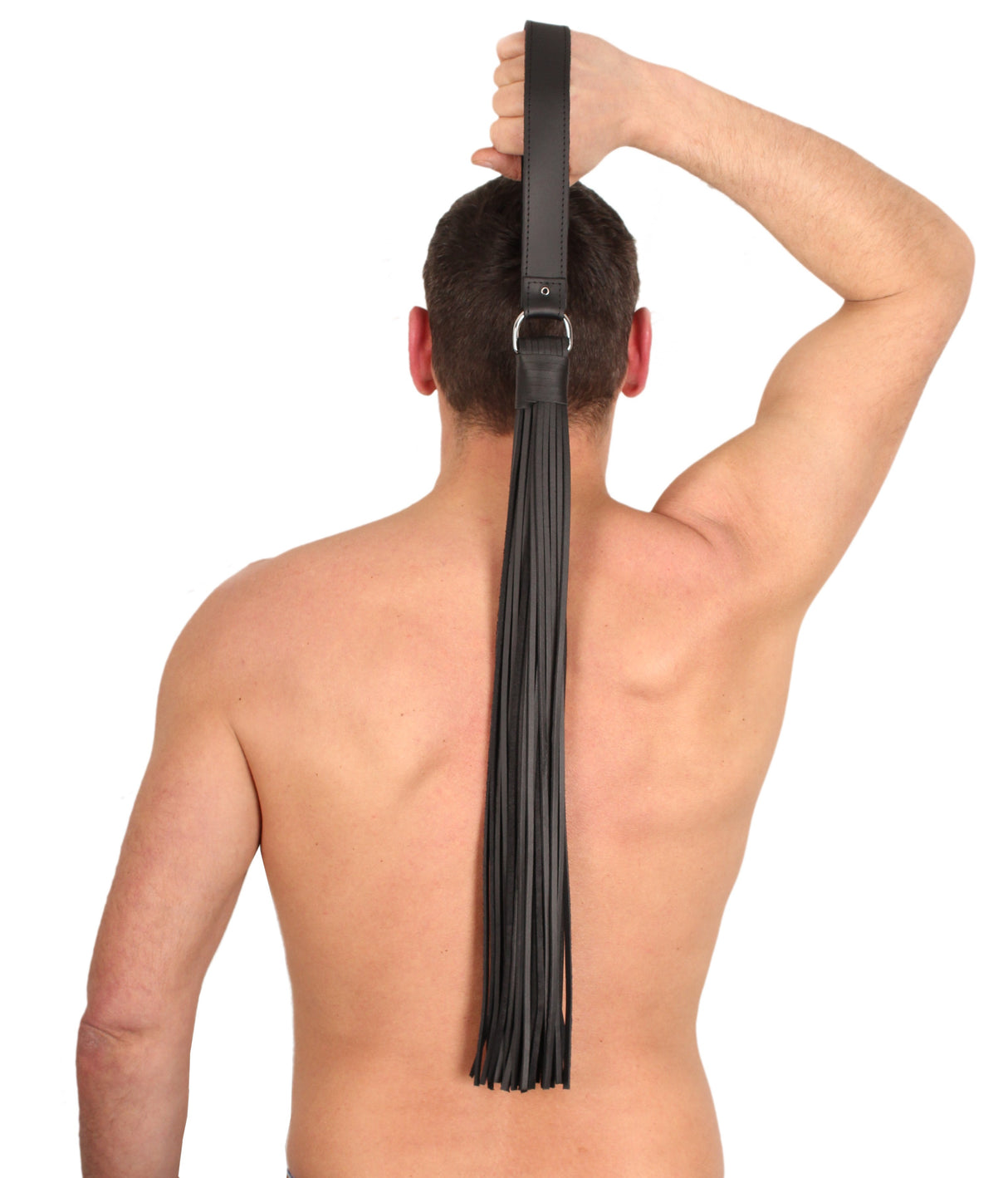 The Red Leather Flogger Strings 75cm