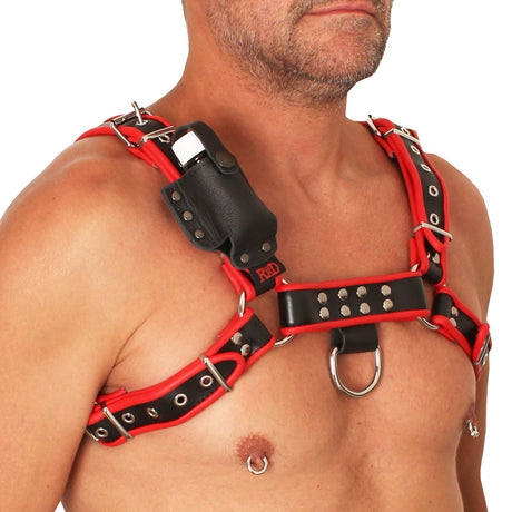 The Red Harness Poppers Holder