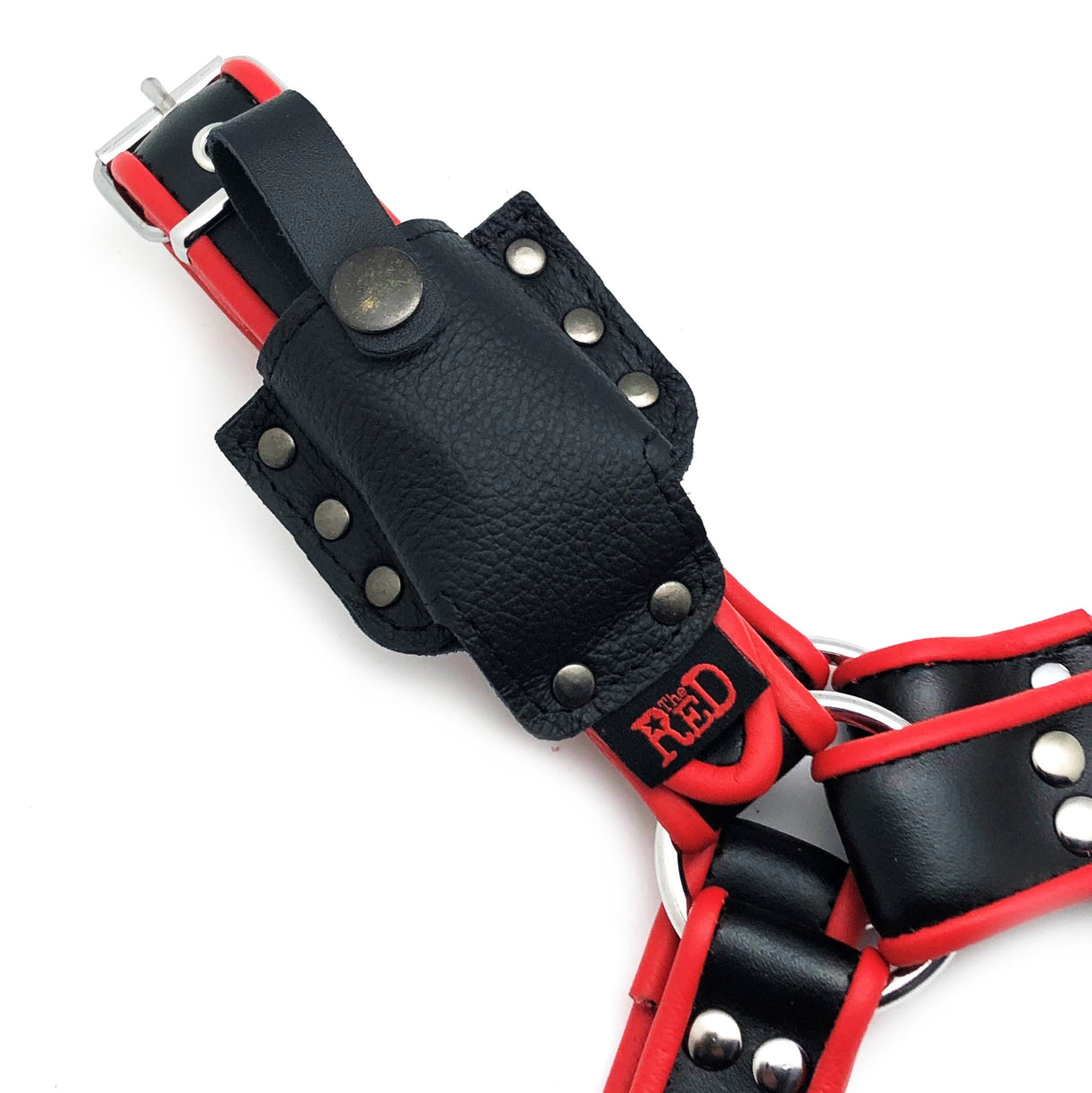 The Red Harness Poppers Holder
