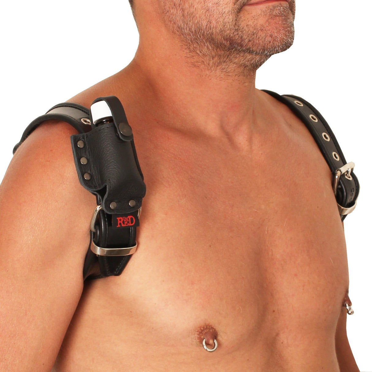 The Red Harness Poppers Holder