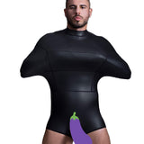 665 Inc Neoprene Pod Suit Black