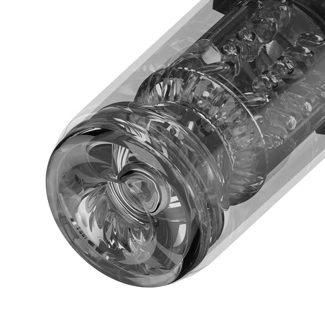 CRUIZR CM09 3 in 1 Masturbator with LCD Display Black