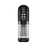 CRUIZR CM07 Thrusting and Rotating Masturbator Black