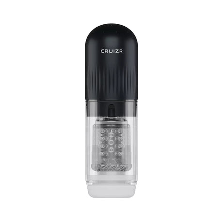 CRUIZR CM07 Thrusting and Rotating Masturbator Black
