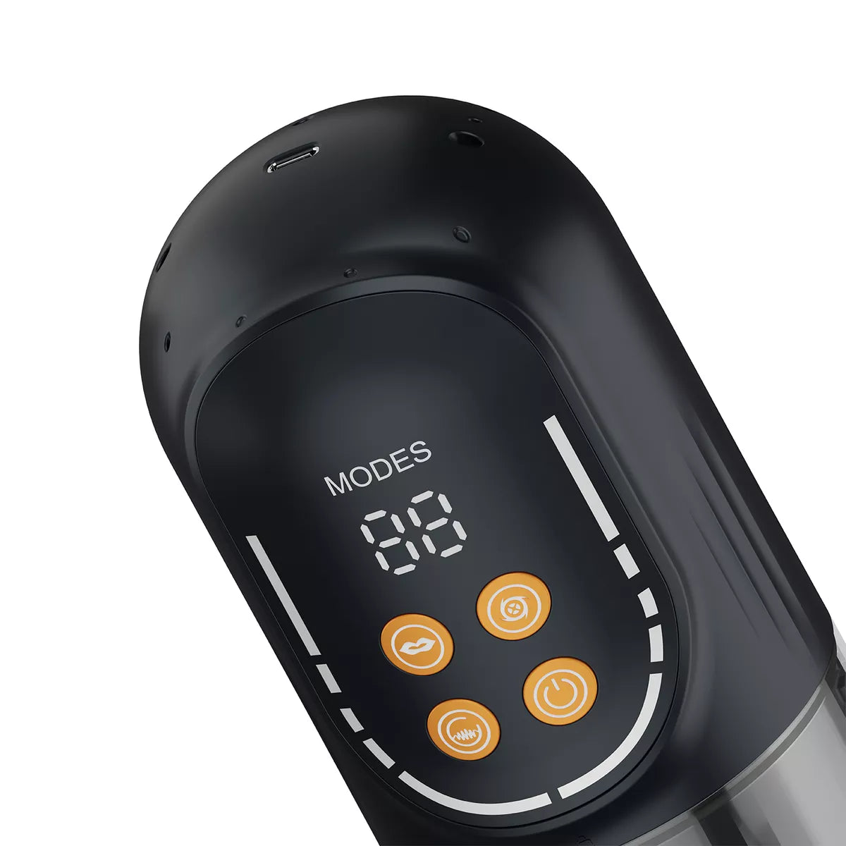 CRUIZR CM07 Thrusting and Rotating Masturbator Black