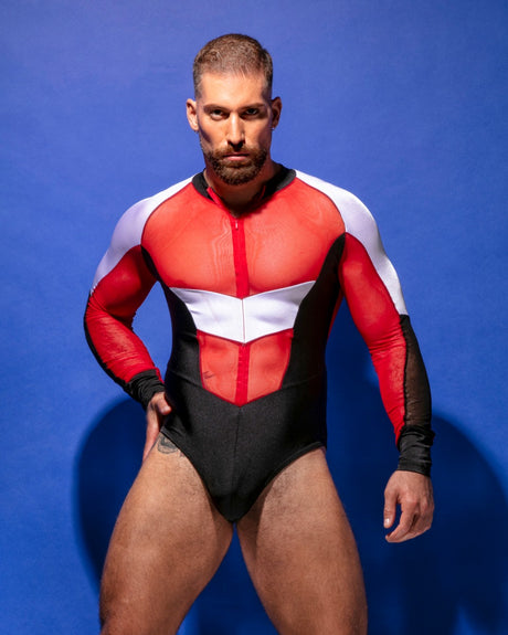 Omohonia Bodysuit Cronos Red