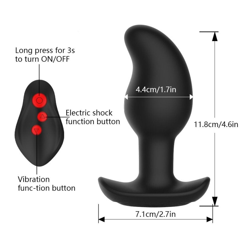 COMMAND Electro Silicone Butt Plug