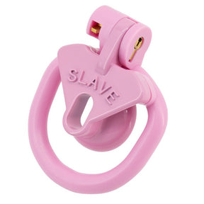 LOCK4D Slave Chastity Cock Cage Pink Medium