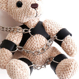 ruff GEAR Fetish Leash Teddy Bear Keyring