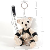 ruff GEAR Fetish Leash Teddy Bear Keyring