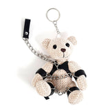ruff GEAR Fetish Leash Teddy Bear Keyring
