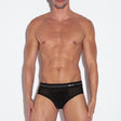 Code 22 Sheer Mesh Brief Black