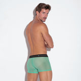 Code 22 Sheer Mesh Boxer Green