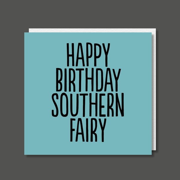 Southern Fairy (BF0235) Birthday Card