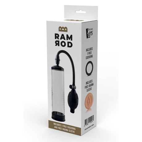 Ram Rod Classic Penis Pump Clear