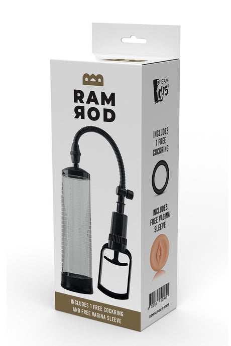 Ram Rod Trigger Penis Pump Clear