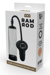 Ram Rod Automtic Digital Penis Pump Clear