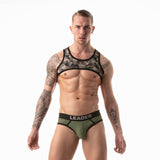 Leader Camo Warrior Harness Black