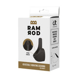Ram Rod Adjustable Vibrating Cock Ring with Remote