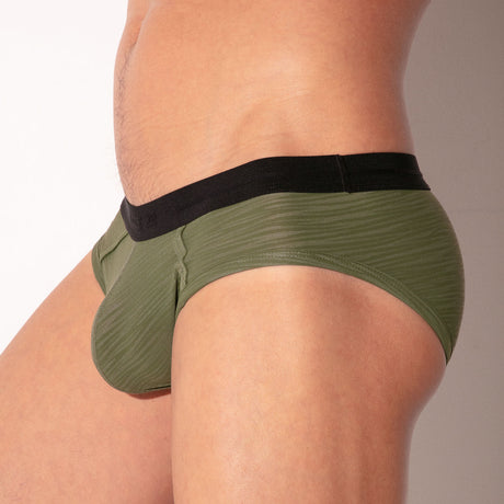 Code 22 Zebra Brief Khaki