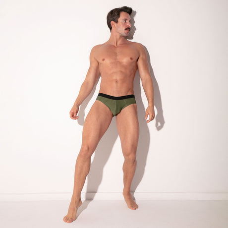 Code 22 Zebra Brief Khaki