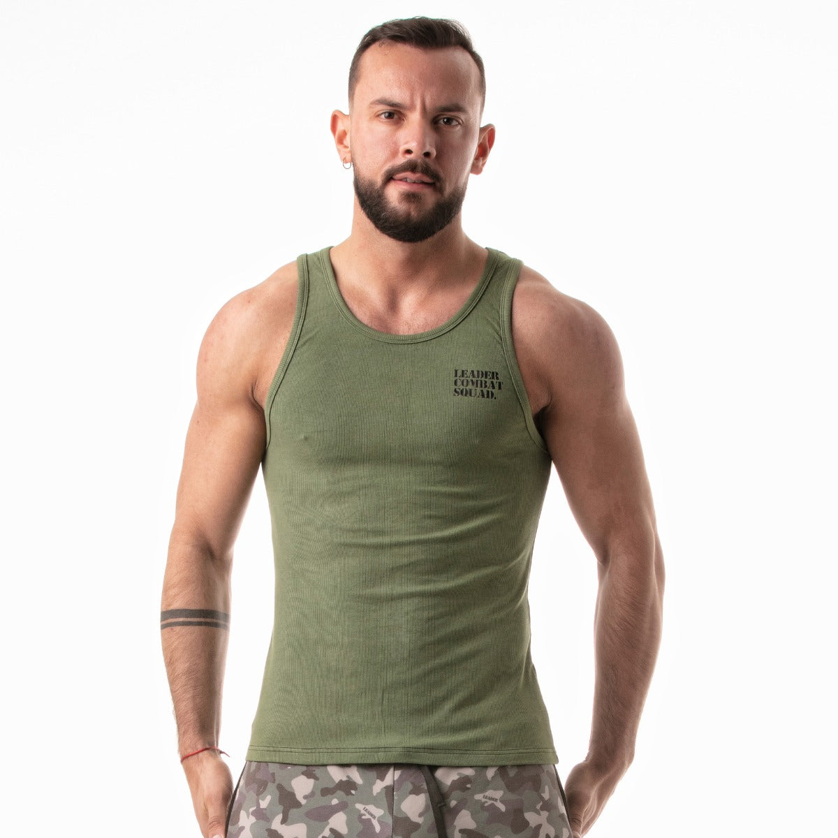 Leader GI Tank Top Army