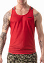 Leader Camo Racer Tank Top Red