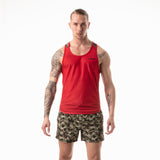 Leader Camo Racer Tank Top Red