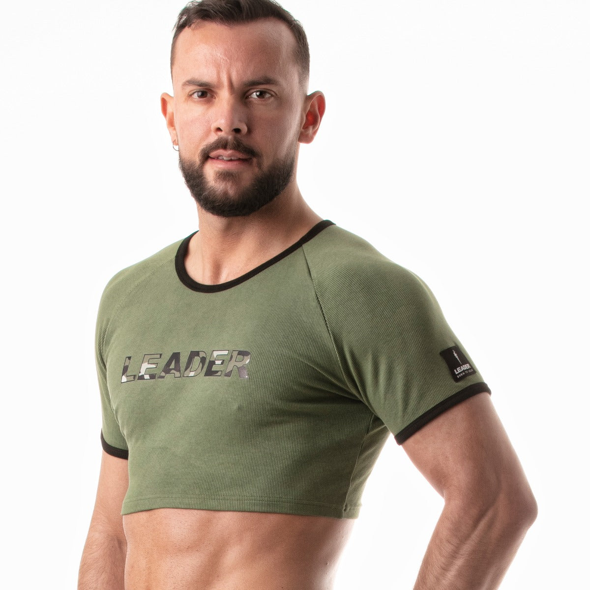 Leader GI Crop Top Army