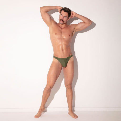 Code 22 Zebra Thong Khaki