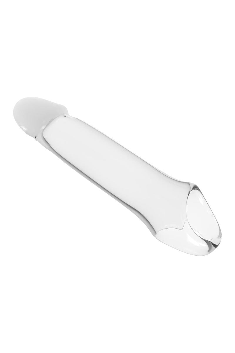 Ram Rod 7.6 Inch Penis Extender with Ball Strap Clear