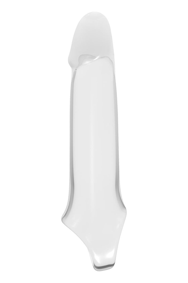 Ram Rod 7.6 Inch Penis Extender with Ball Strap Clear