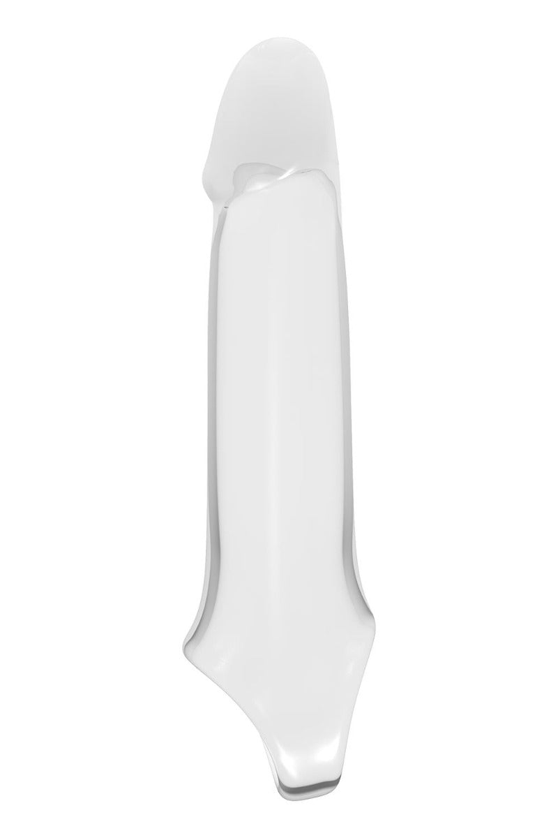 Ram Rod 8.8 Inch Penis Extender with Ball Strap Clear