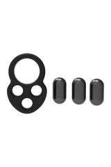 Ram Rod Cock Ring Triple Weight Black