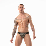 Leader Camo Jockstrap Black