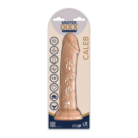 Mister Dixx Caleb 7.8 Inch Silicone Dong Light