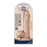 Mister Dixx Jaxon 7.8 Inch Silicone Dildo Light