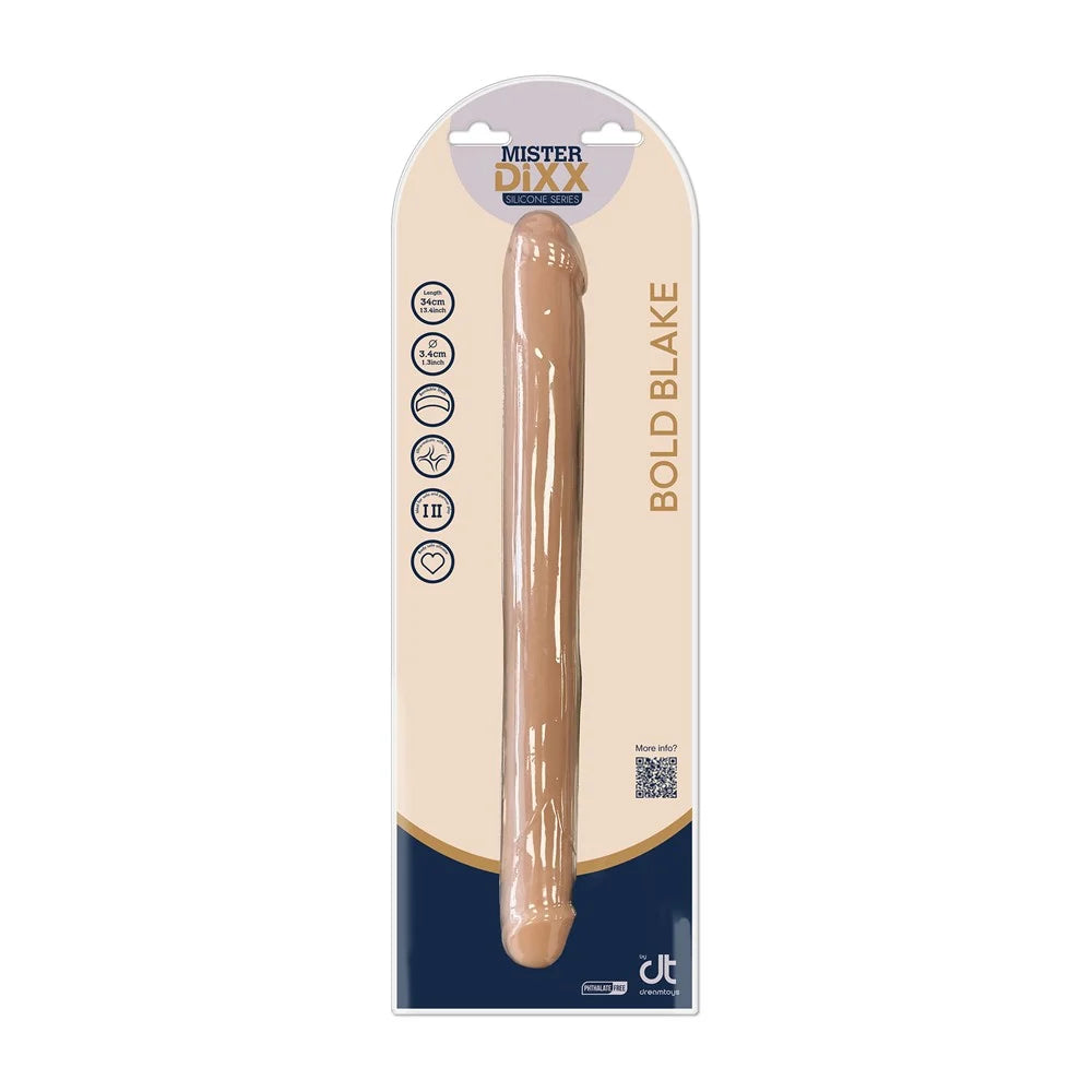 Mister Dixx Bold Blake 13.4 Inch Silicone Double Dong Light