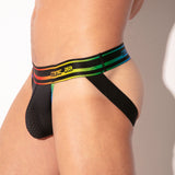 Code 22 Pride Jockstrap Black