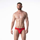 Leader Sports Mesh Jockstrap Red