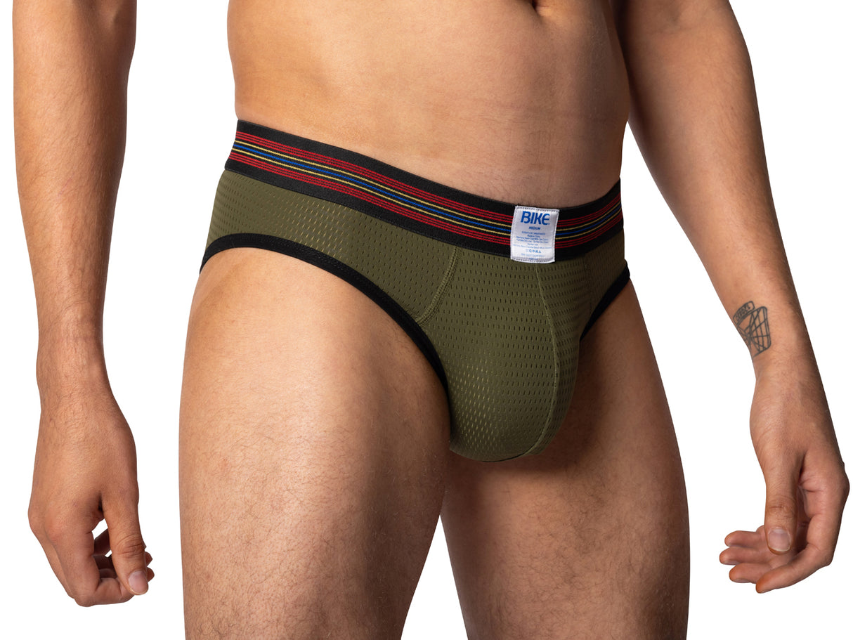 BIKE Mesh Brief Olive