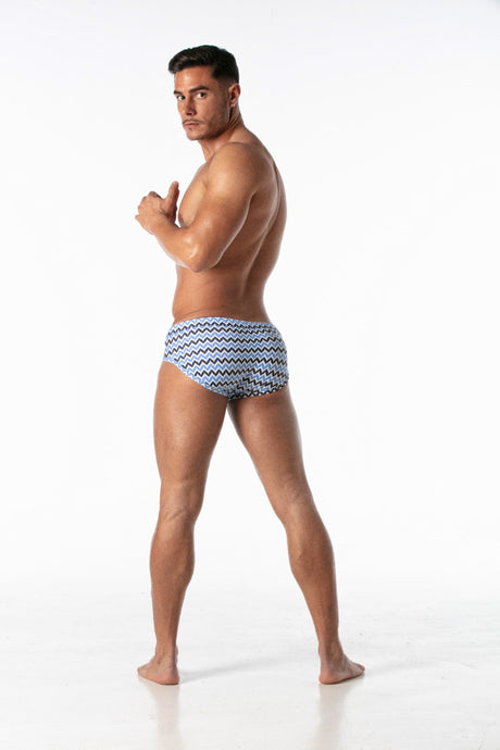 Leader Mykonos Swim Brief Blue