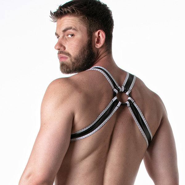 Leader Brut Harness White