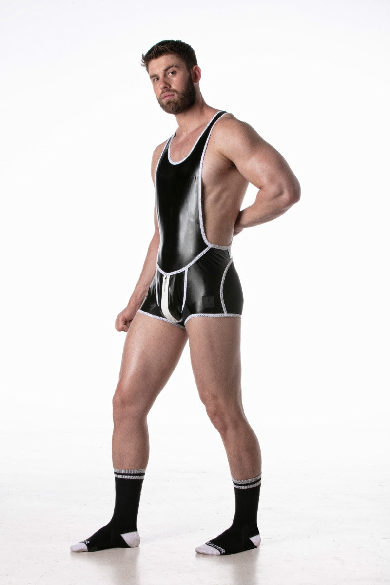 Leader Brut Singlet White