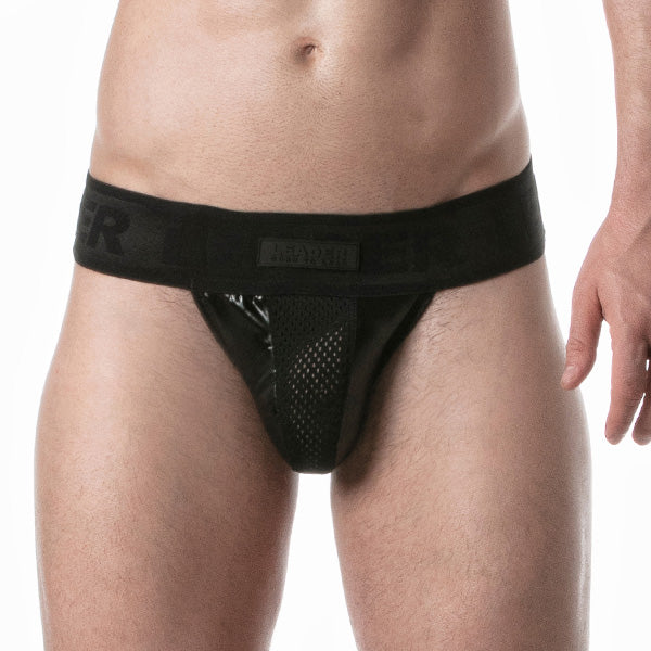 Leader Brut Jockstrap Black