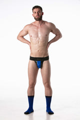 Leader Brut Jockstrap Blue