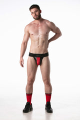 Leader Brut Jockstrap Red