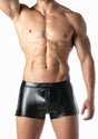 Leader Brut Zipper Shorts Black