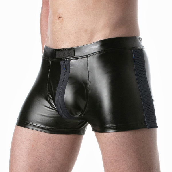 Leader Brut Zipper Shorts Black